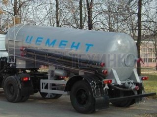 Цементовоз полуприцеп-цистерна Бецема ТЦ-15 (14 тонн, 1 ось)