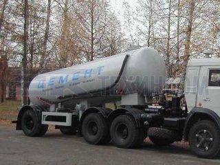 Цементовоз полуприцеп-цистерна Бецема ТЦ-15 (14 тонн, 1 ось) фото 2