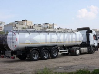 Молоковоз/водовоз полуприцеп-цистерна ППЦ-30 объемом 20 кубов Foxtank фото 2