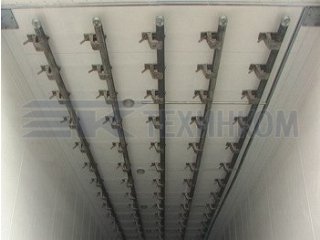 Полуприцеп рефрижераторный Тонар - 974601 под перевозку полутуш в подвешенном состоянии (15 тонн, 2 оси) фото 2