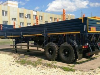 Бортовой полуприцеп 9406-211 АМКАР с кониками Автомастер (20 тонн, 2 оси)
