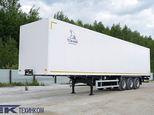 Полуприцеп рефрижераторный Тонар R3-13 для перевозки скоропортящихся продуктов 29 тонн