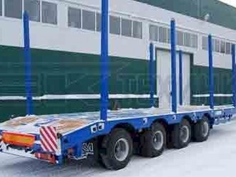 Полуприцеп-тяжеловоз с раздвижной платформой Модель 99394E-57