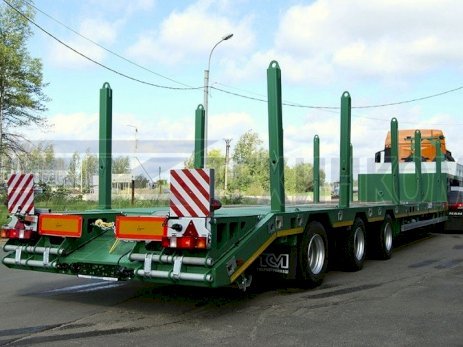 Полуприцеп-тяжеловоз с раздвижной платформой Модель 99393E-38(G)