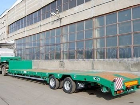 Полуприцеп-тяжеловоз с раздвижной платформой Модель 99392E-29