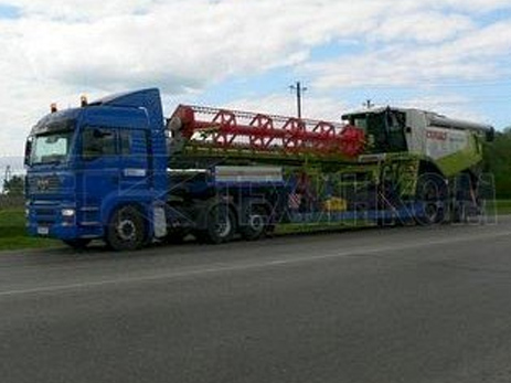 Низкорамный полуприцеп-тяжеловоз Модель 993930-B37