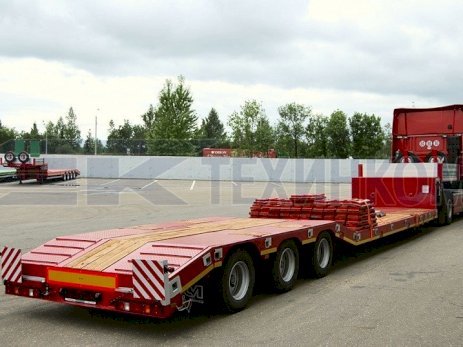 Низкорамный полуприцеп-тяжеловоз Модель 993930-B35E