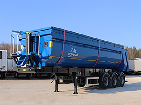 Полуприцеп-зерновоз Тонар-95892 с надставными бортами